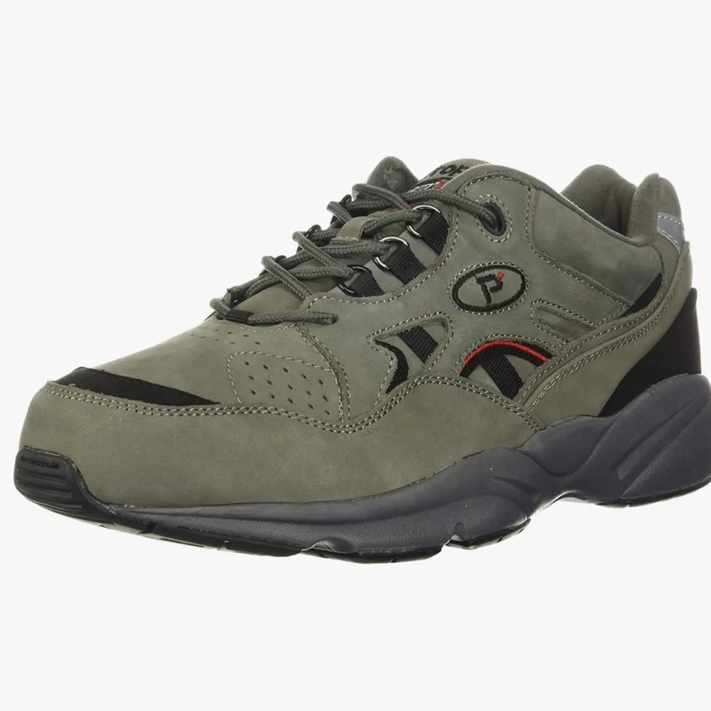 Propet Men's Olive Black Athletic Shoes size 13 stability walker balance health